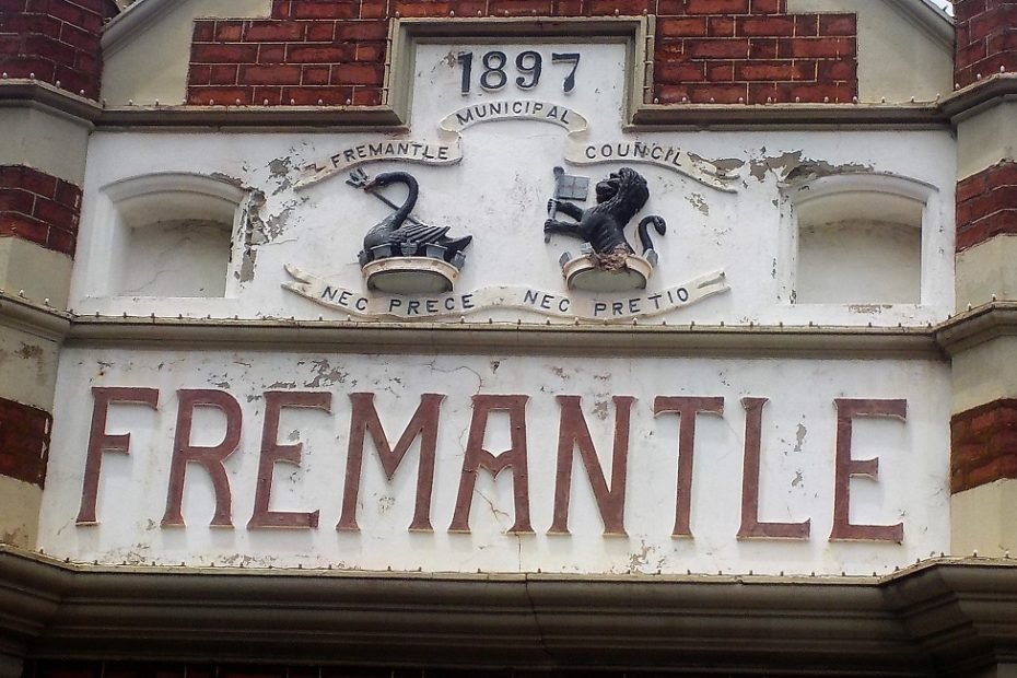 The Fremantle Markets shield